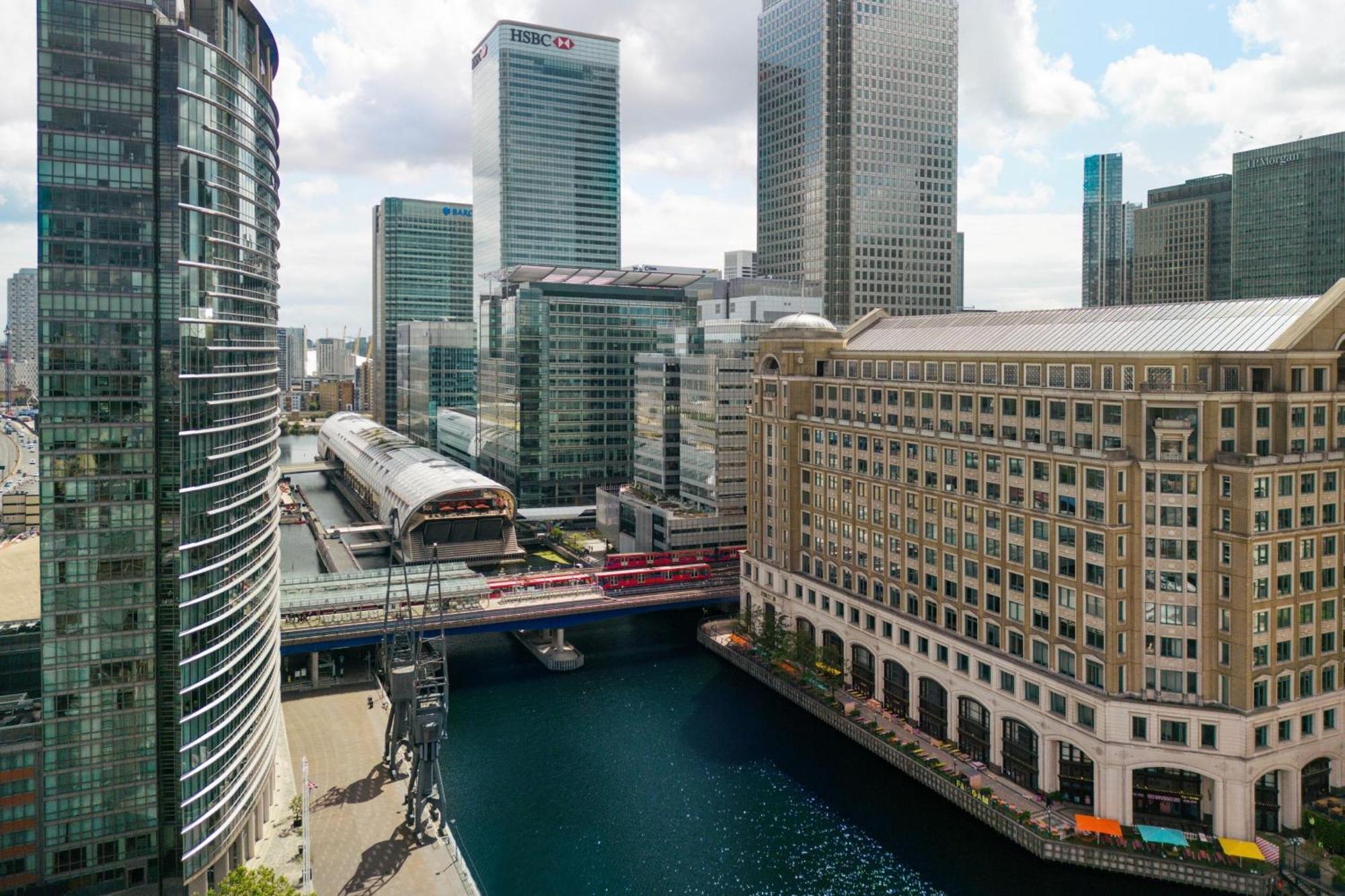 London Marriott Hotel Canary Wharf Экстерьер фото Canary Wharf